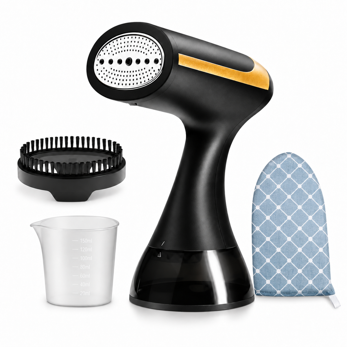 SteamEase Pro™ – Premium Garment Steamer Kit 1500W, 300 ml, 25 g/min