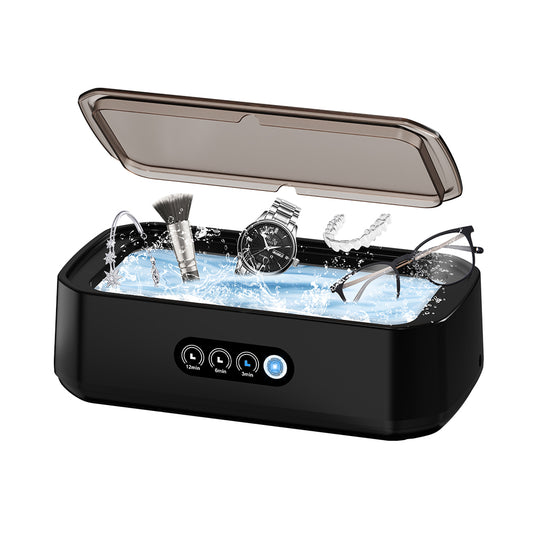 PureClean X81™ – Curățător Ultrasonic Premium 49 kHz, 650 ml, 40 W, Timer Digital, pentru Bijuterii, Ochelari și Accesorii