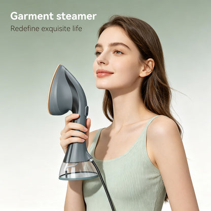 Défroisseur vapeur portable GS10 1500W – réservoir 300 ml, vapeur 130 °C, anti-fonctionnement à sec