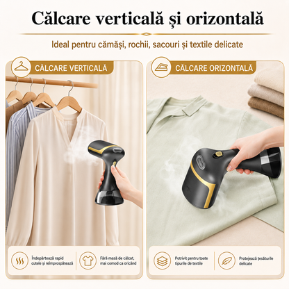 SteamEase Pro – Kit Premium pentru călcat cu aburi x 2 buc