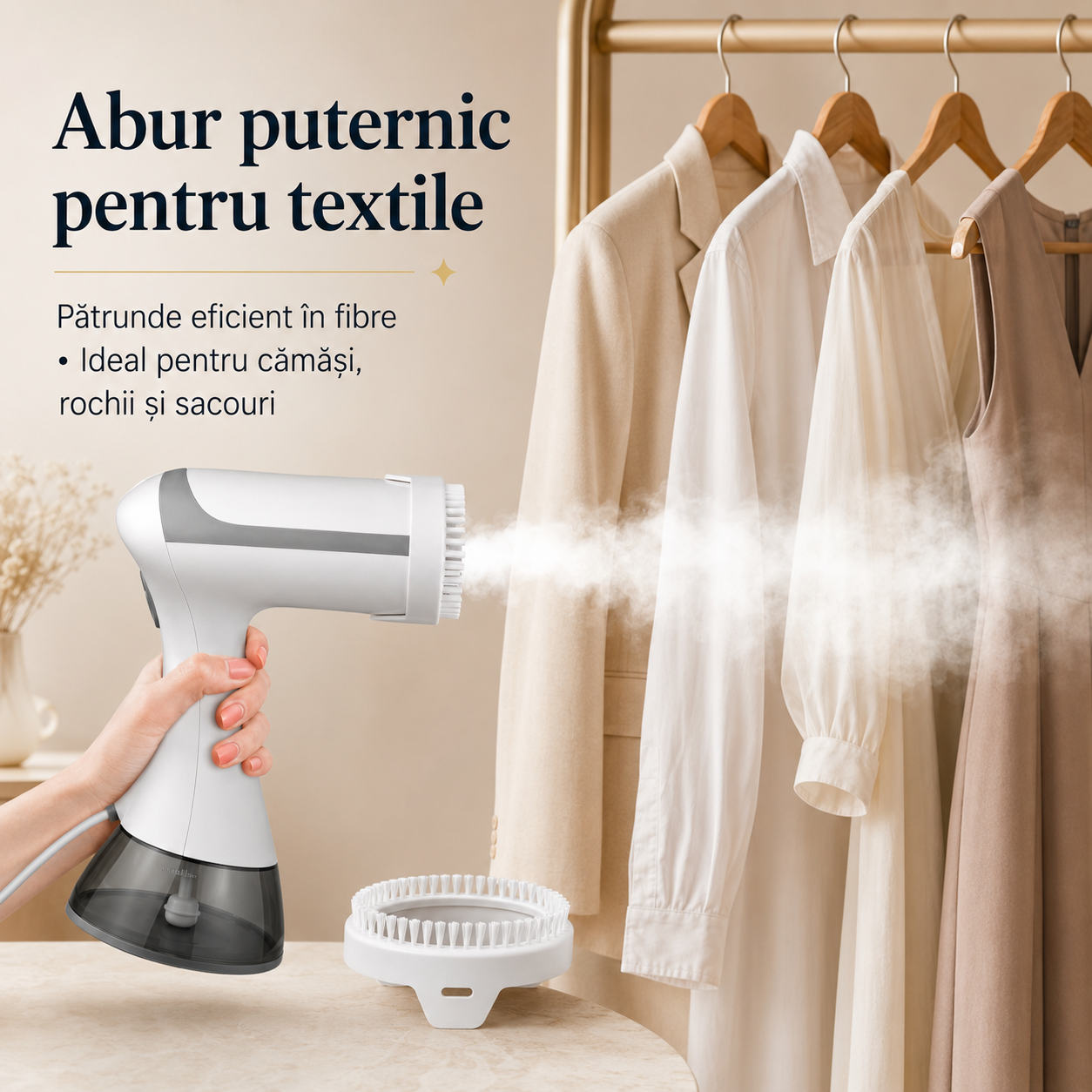 SteamEase Pro – Kit Premium pentru călcat cu aburi