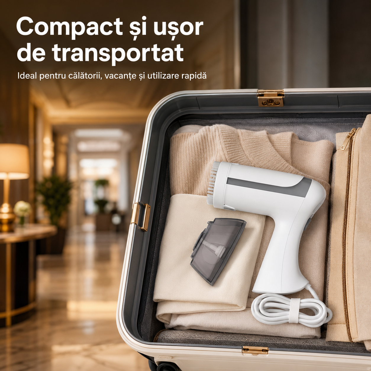 SteamEase Pro – Kit Premium pentru călcat cu aburi x 2 buc