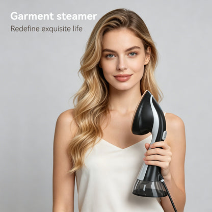 Défroisseur vapeur portable GS10 1500W – réservoir 300 ml, vapeur 130 °C, anti-fonctionnement à sec