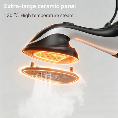 Défroisseur vapeur portable GS10 1500W – réservoir 300 ml, vapeur 130 °C, anti-fonctionnement à sec