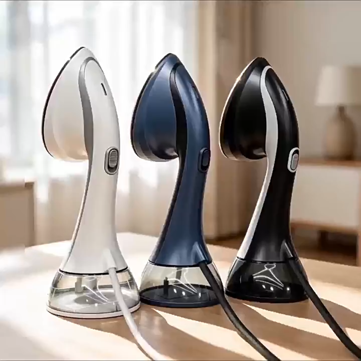 Défroisseur vapeur portable GS10 1500W – réservoir 300 ml, vapeur 130 °C, anti-fonctionnement à sec